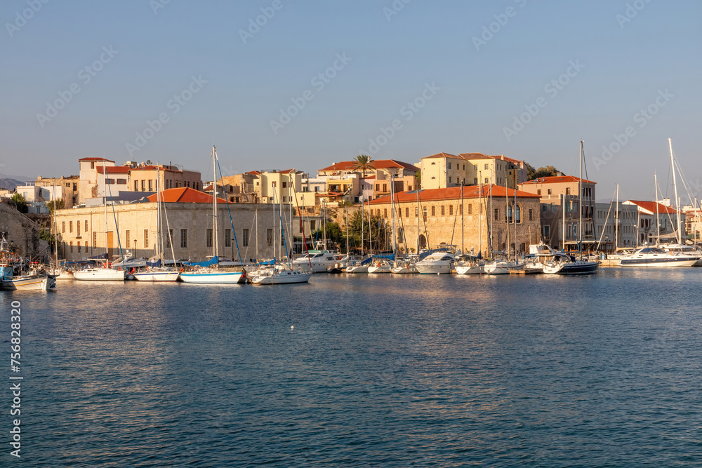 The Venetian Harbour, Chania, Crete, Greece