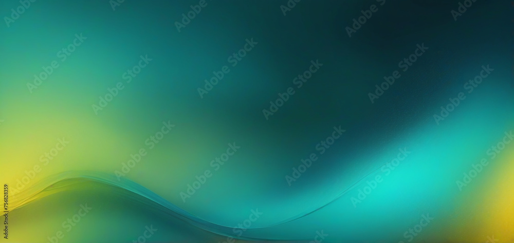 Naklejka premium Ethereal Echoes: Abstract Dynamic Gradient Harmony Texture template empty space , grainy noise grungy texture color gradient rough abstract background shine bright light and glow