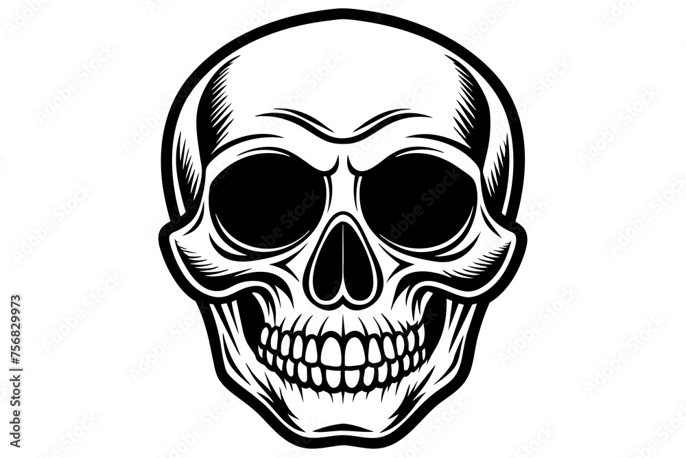 Skull vector art