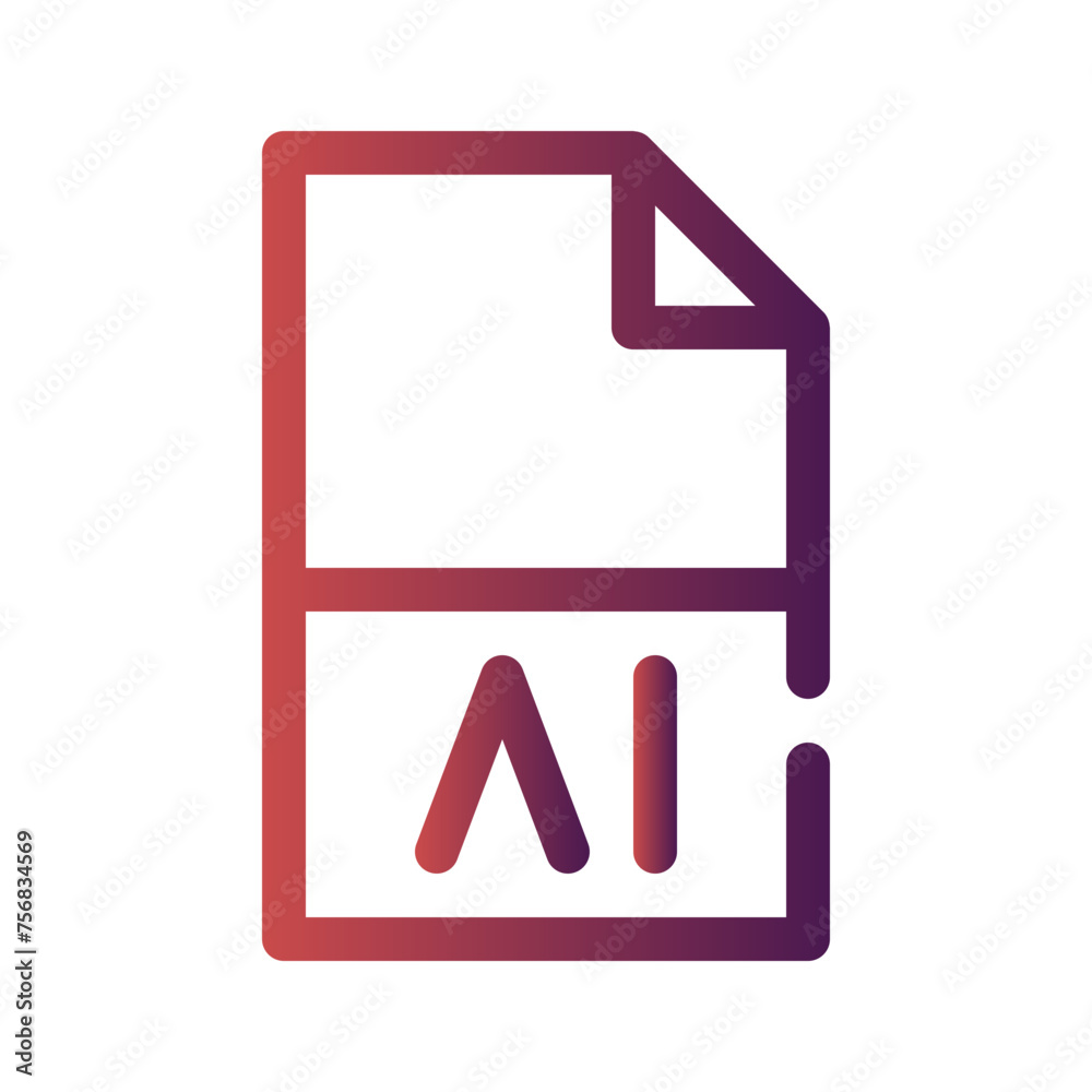 document gradient icon document gradient icon