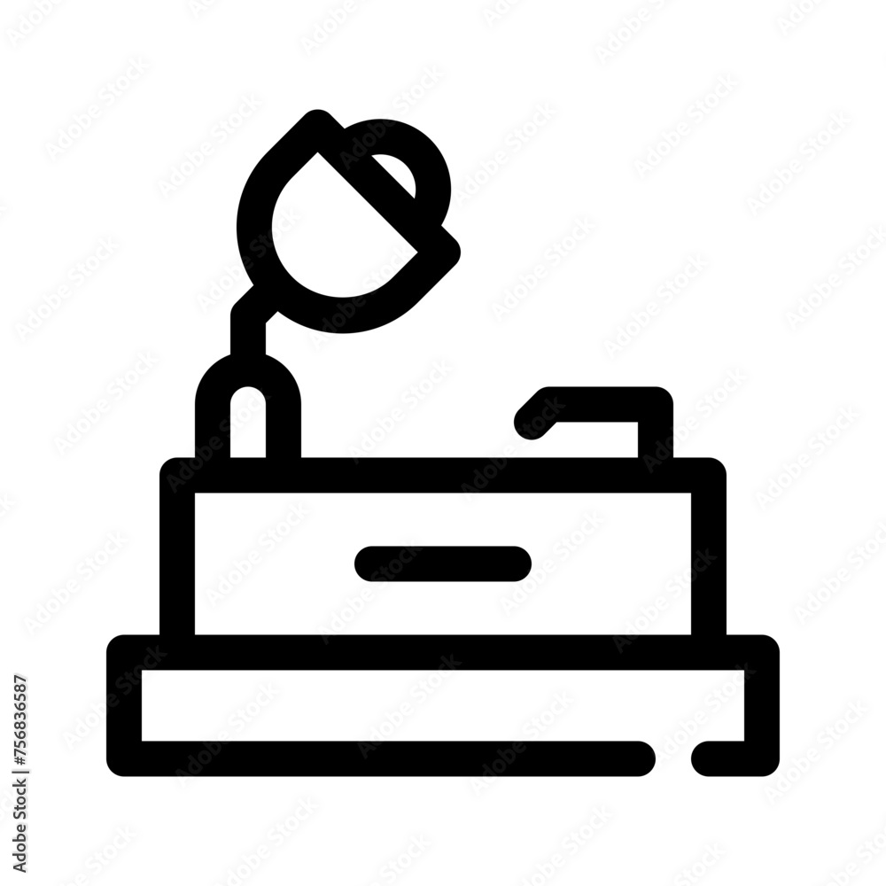 gramophone line icon gramophone line icon
