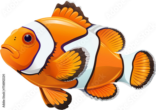 Underwater Elegance: The Yellowtail Clownfish
