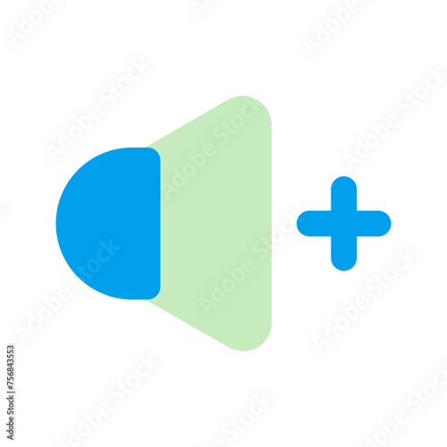 volume up Duo tone icon
