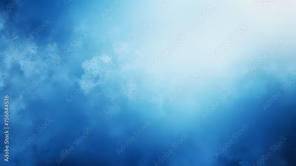 Fototapeta premium blue white , color gradient rough abstract background shine bright light and glow template empty space , grainy noise grungy texture