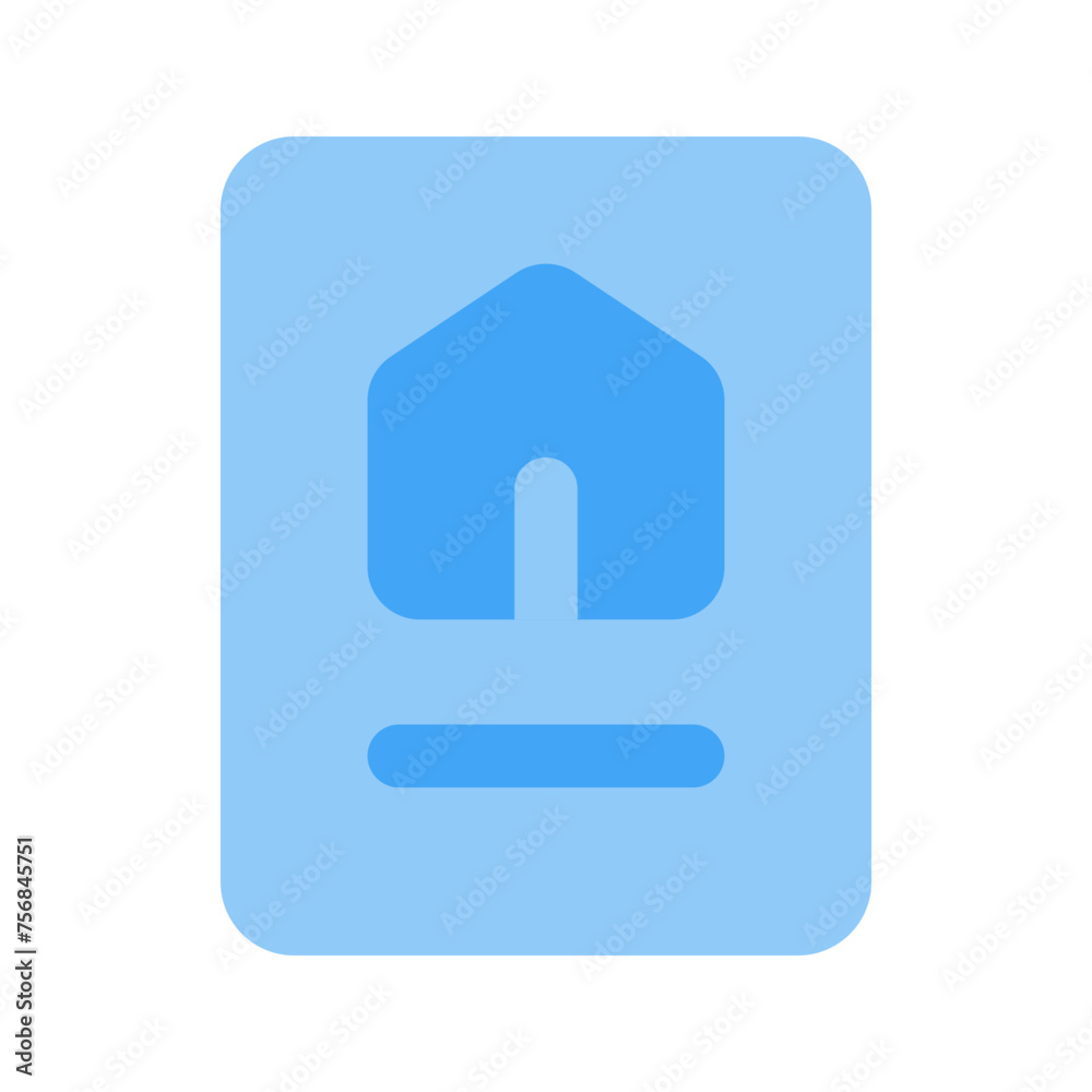 brochure Flat icon