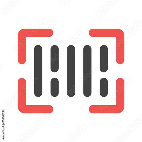 barcode Flat icon