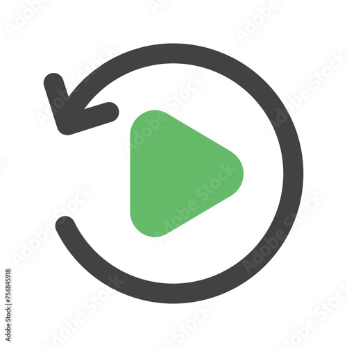 playback Flat icon