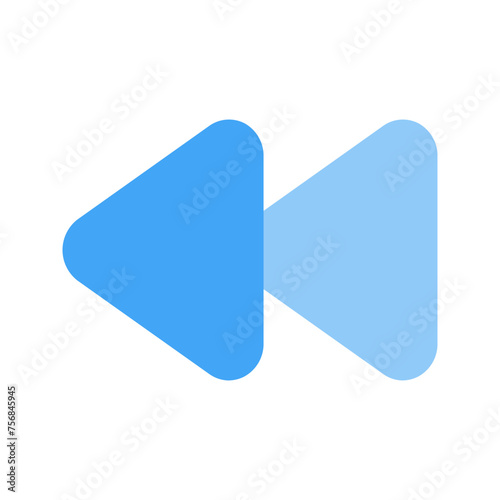 rewind Flat icon