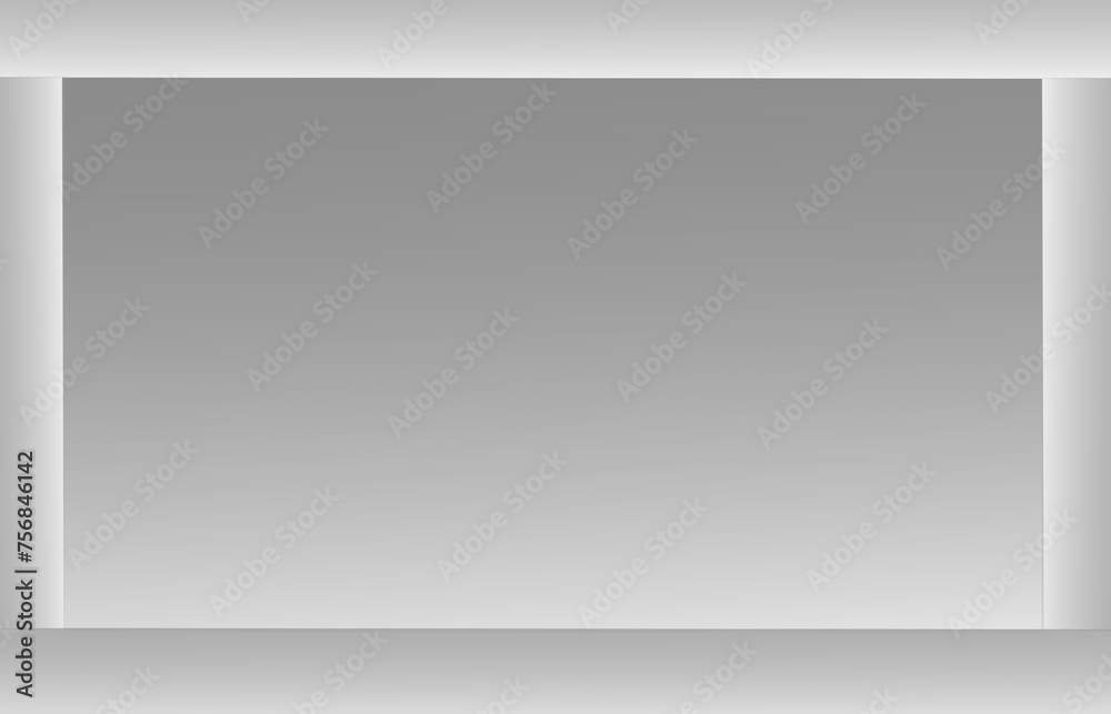 Faded gray picture frame for slide presentation . Picture frame structure design. Faded gray picture frame for slide presentation . Picture frame structure design.