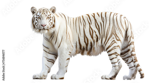 White Tiger Isolated © Hungarian