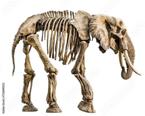 Elephant Skull Fossil © Ariestia