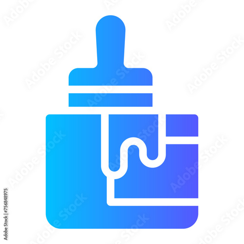 paint bucket gradient icon