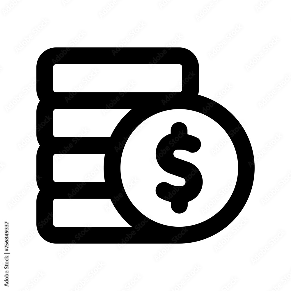 coin Line icon coin Line icon