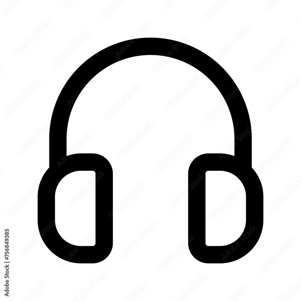 headphone Line icon headphone Line icon