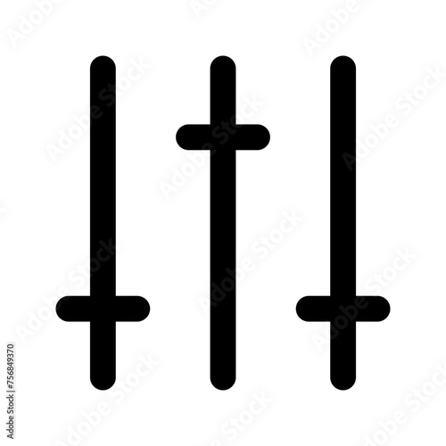 equalizer Line icon