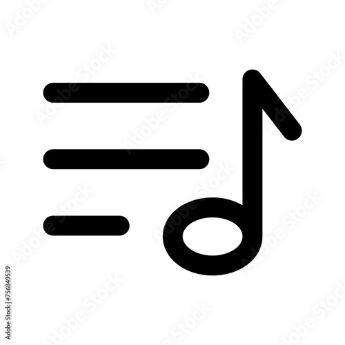 playlist Line icon