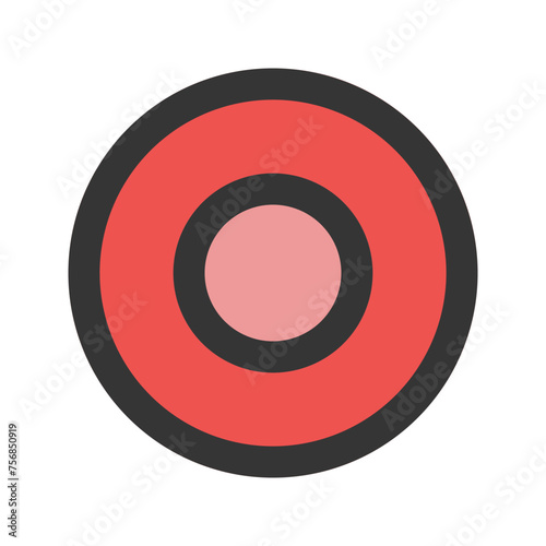 record Line color icon