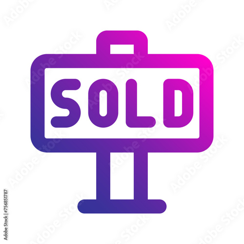 sold Gradient icon