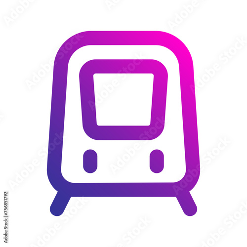 train Gradient icon