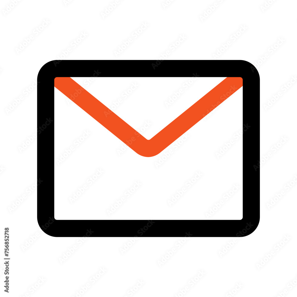 mail Outline color icon mail Outline color icon