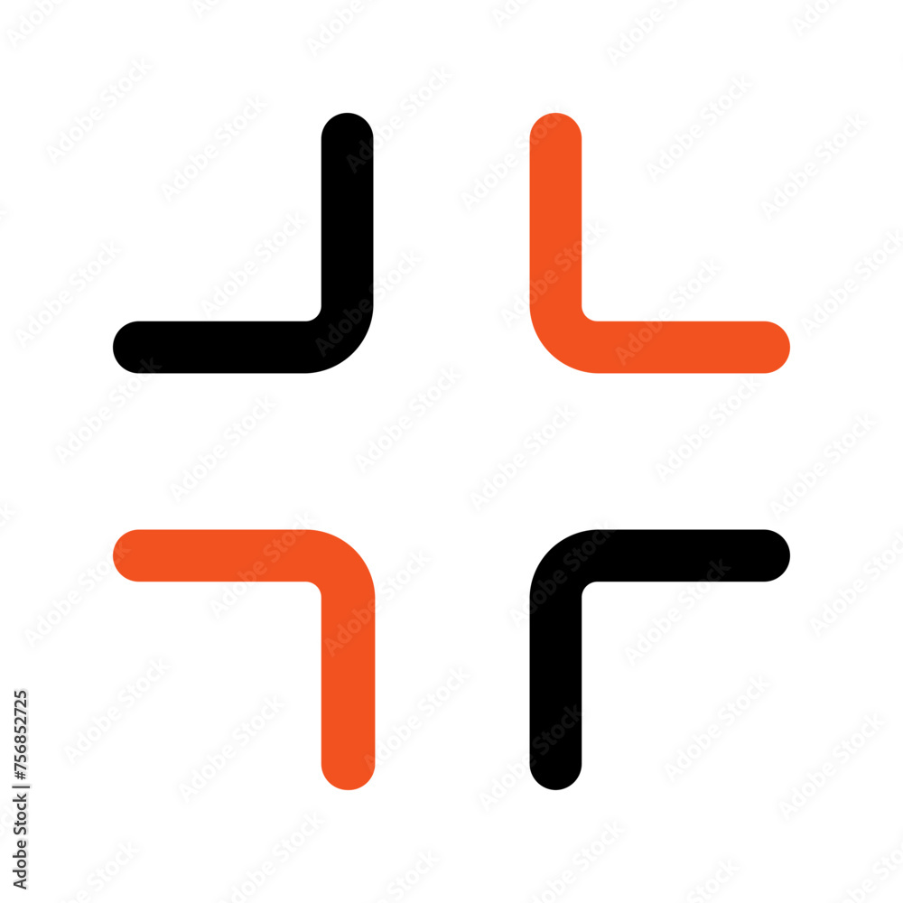 minimize Outline color icon