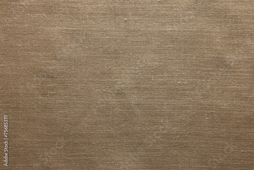 Texture of burlap fabric as background, top view