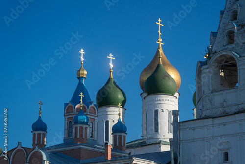 Kolomna town in Moscow Oblast at daytime. Famous landmarks of city center © Ivan Kurmyshov