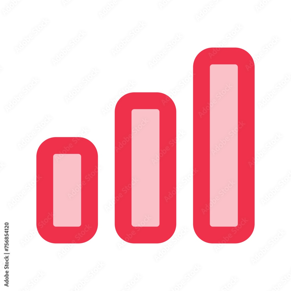 graph bar Outline color icon graph bar Outline color icon