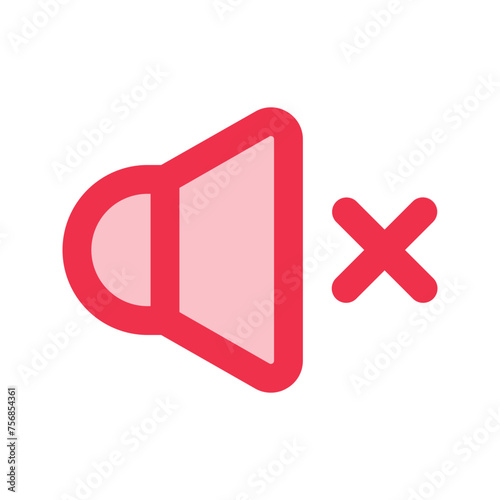 silent Outline color icon