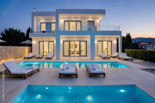 Villa with swimming pool