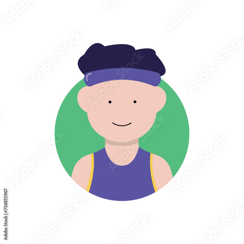 set of icons vector illustration concept line character profession job collection of simple and colored avatar symbols