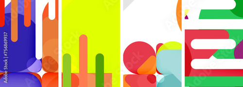 Geometric elements abstract backgrounds for wallpaper, business card, cover, poster, banner, brochure, header, website