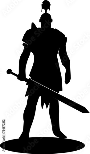 knight with sword