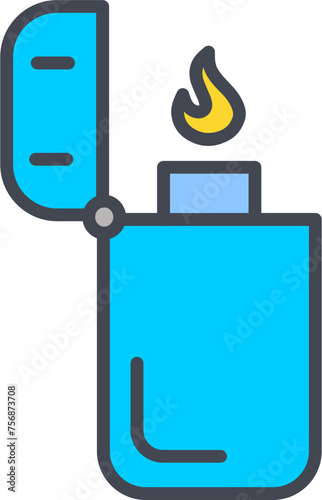 Lighter Vector Icon