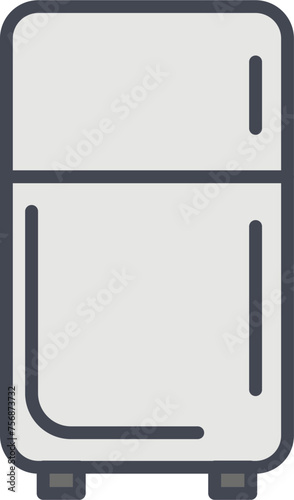 Refrigerator Vector Icon