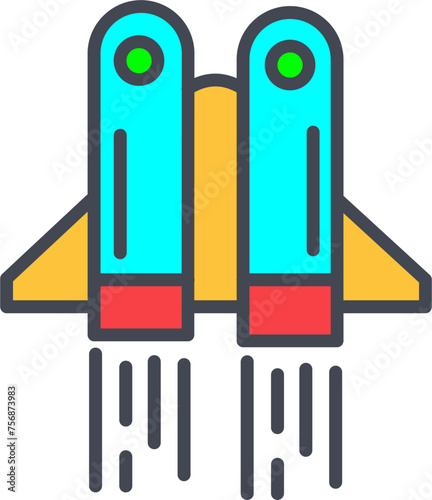 Jetpack Vector Icon