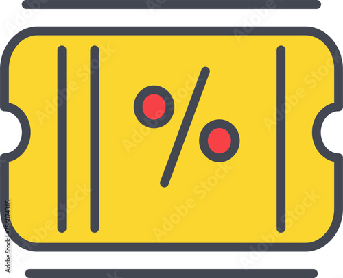 Coupon Vector Icon
