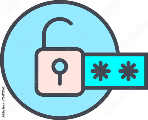 Passcode Lock I Vector Icon
