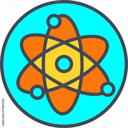 Atom Vector Icon
