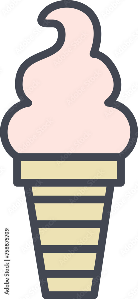 Ice Cream Vector Icon Ice Cream Vector Icon