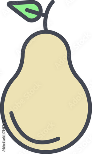 Pear Vector Icon