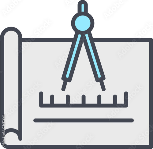 Compass Vector Icon