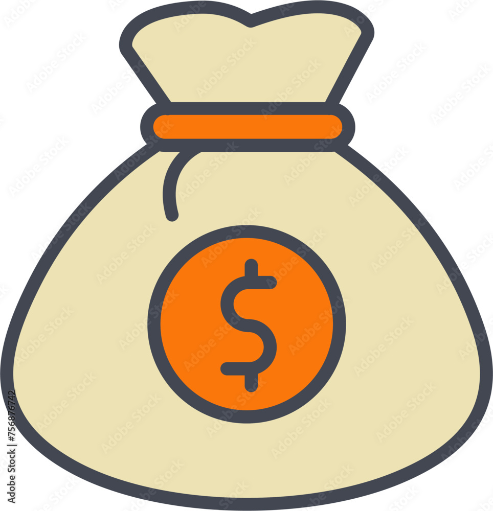 Money Bag Vector Icon Money Bag Vector Icon