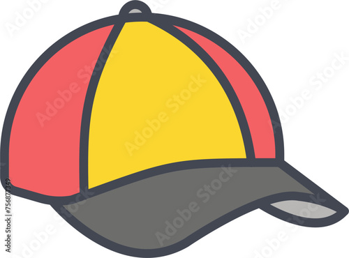 Summer Cap Vector Icon