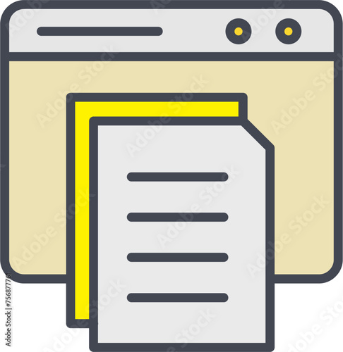 Document Vector Icon