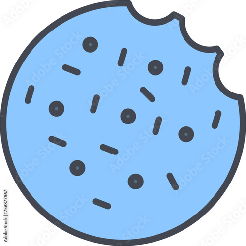 Cookie Vector Icon