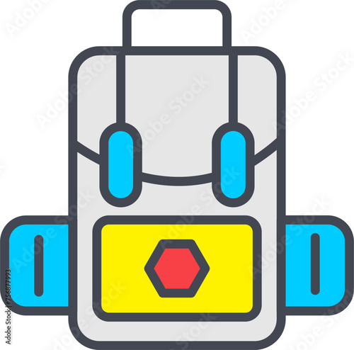 Bag Pack Vector Icon