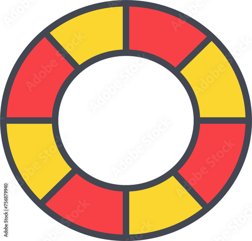 Life Preserver Vector Icon