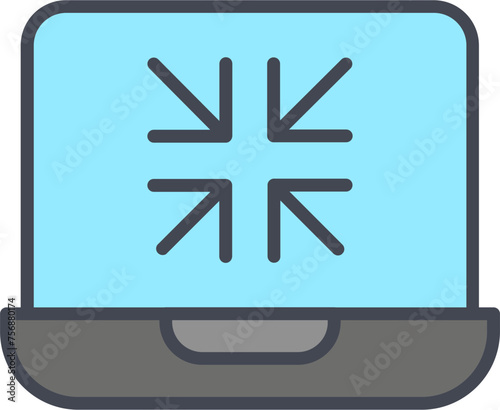 Minimize Vector Icon