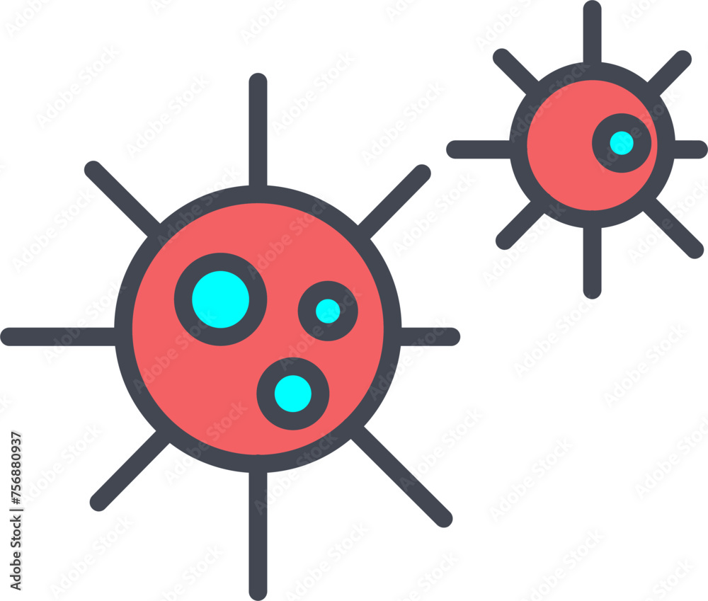 Obraz premium Biology Vector Icon
